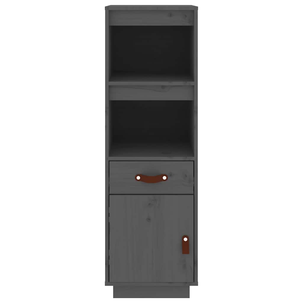 vidaXL Hoge kast 34x40x108,5 cm massief grenenhout