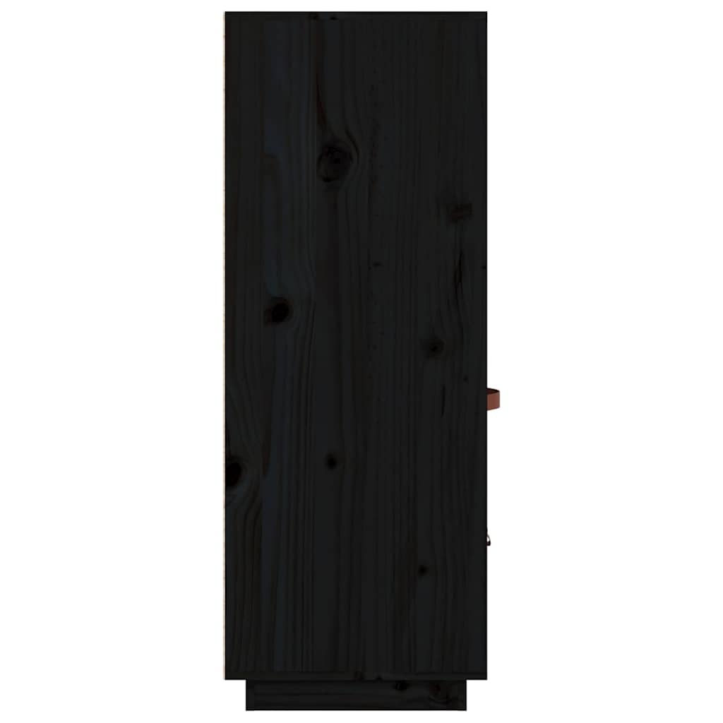 vidaXL Hoge kast 67x40x108,5 cm massief grenenhout