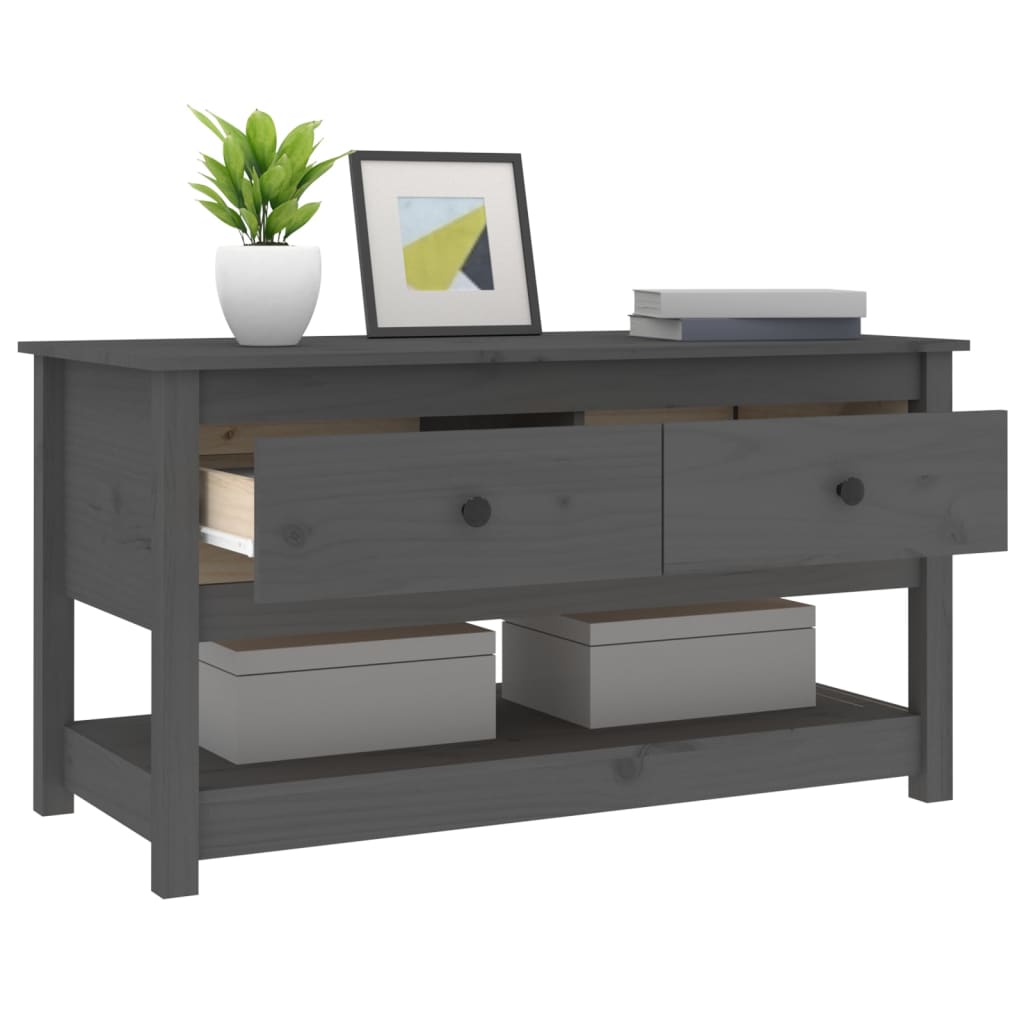 vidaXL Coffee Table 102x49x55 cm Solid Pinewood
