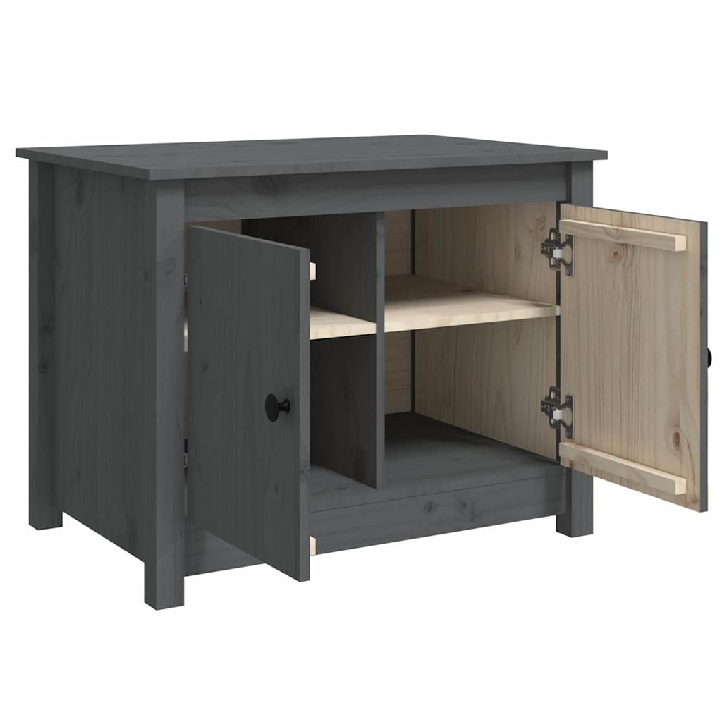 vidaXL Salontafel 71x49x55 cm massief grenenhout