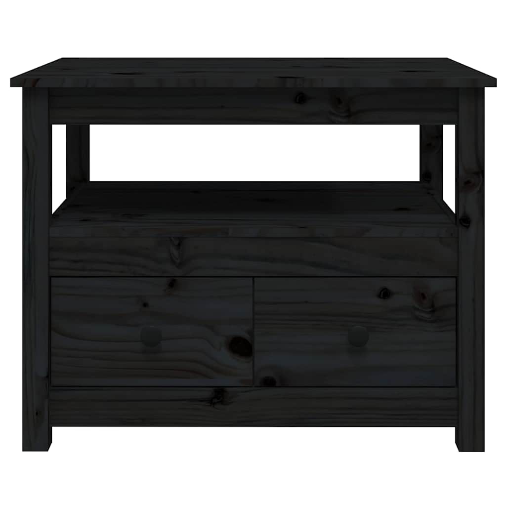 vidaXL Salontafel 71x49x55 cm massief grenenhout