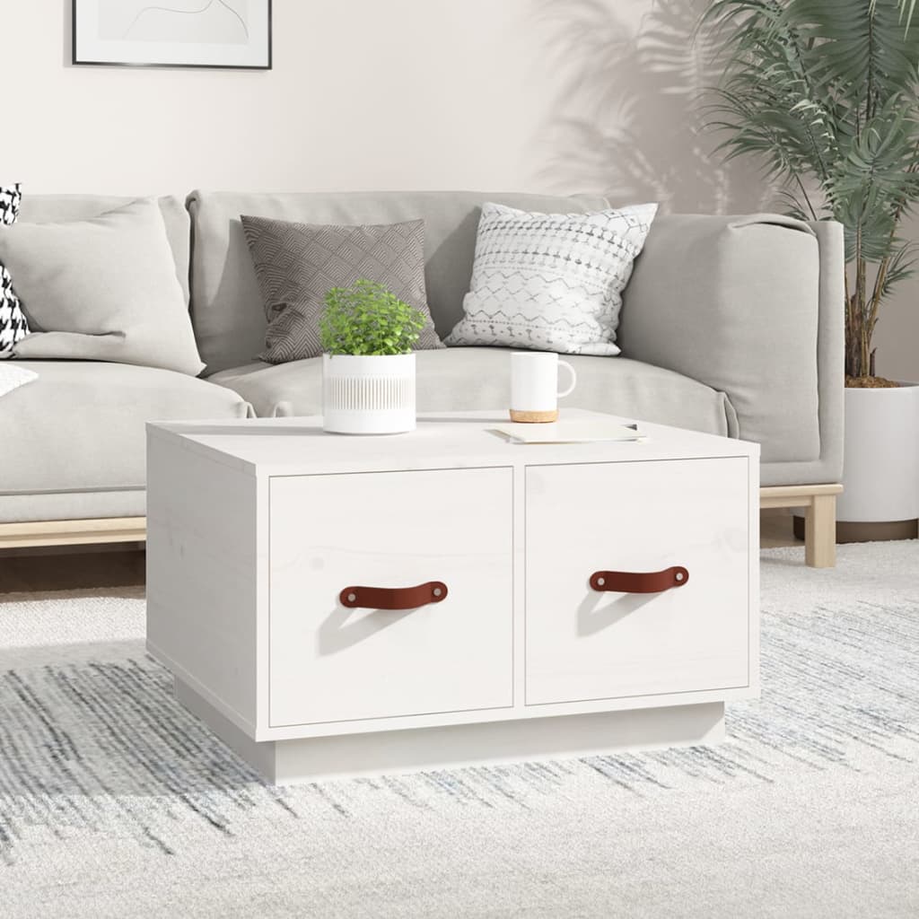 vidaXL Salontafel 60x53x35 cm massief grenenhout