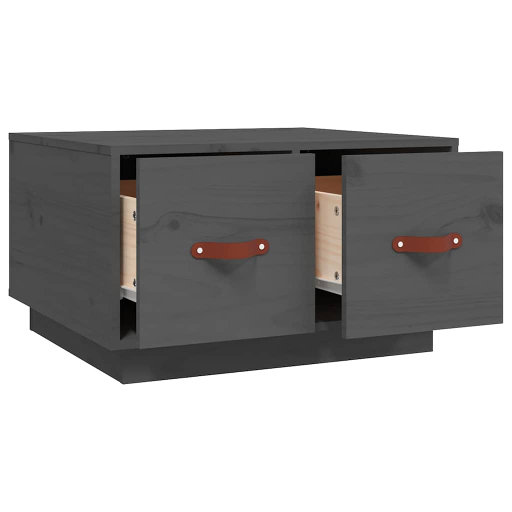 vidaXL Salontafel 60x53x35 cm massief grenenhout