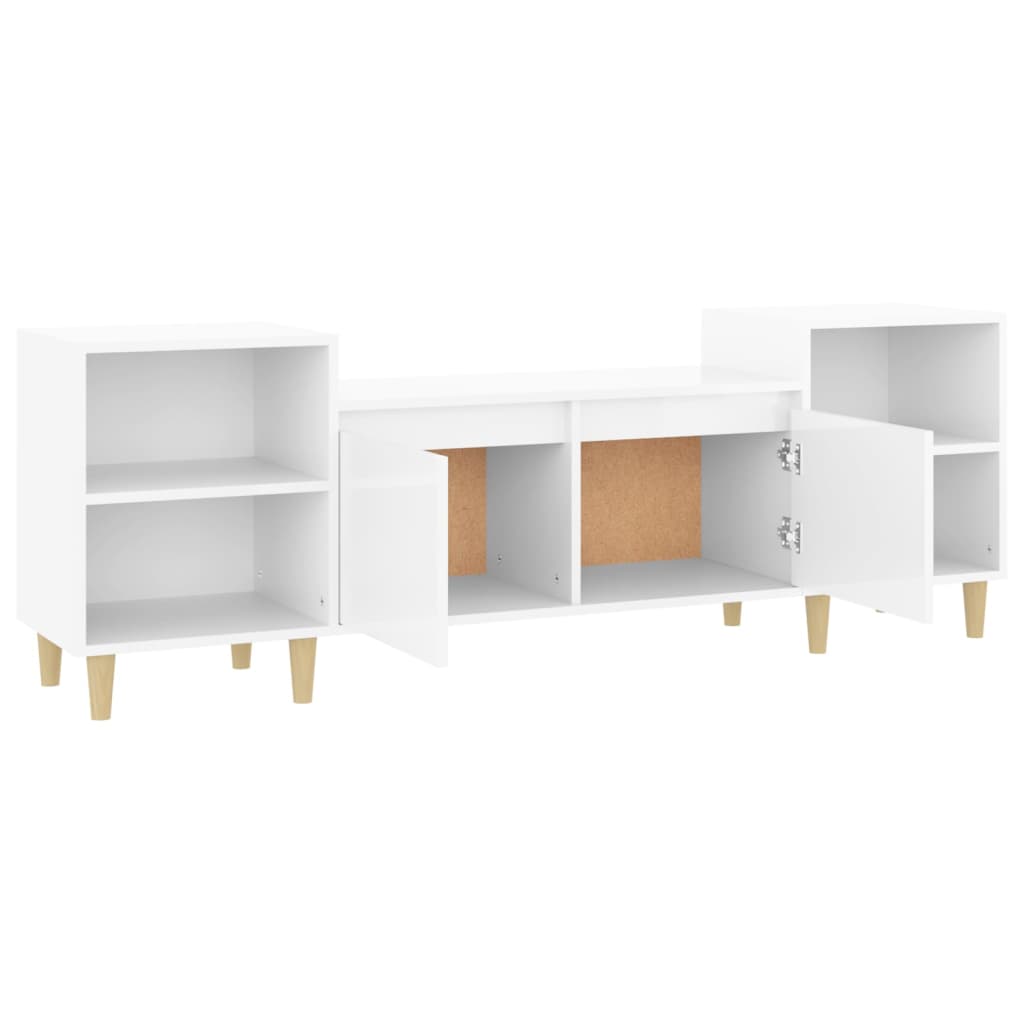 vidaXL TV cabinet 160x35x55 cm engineered wood white