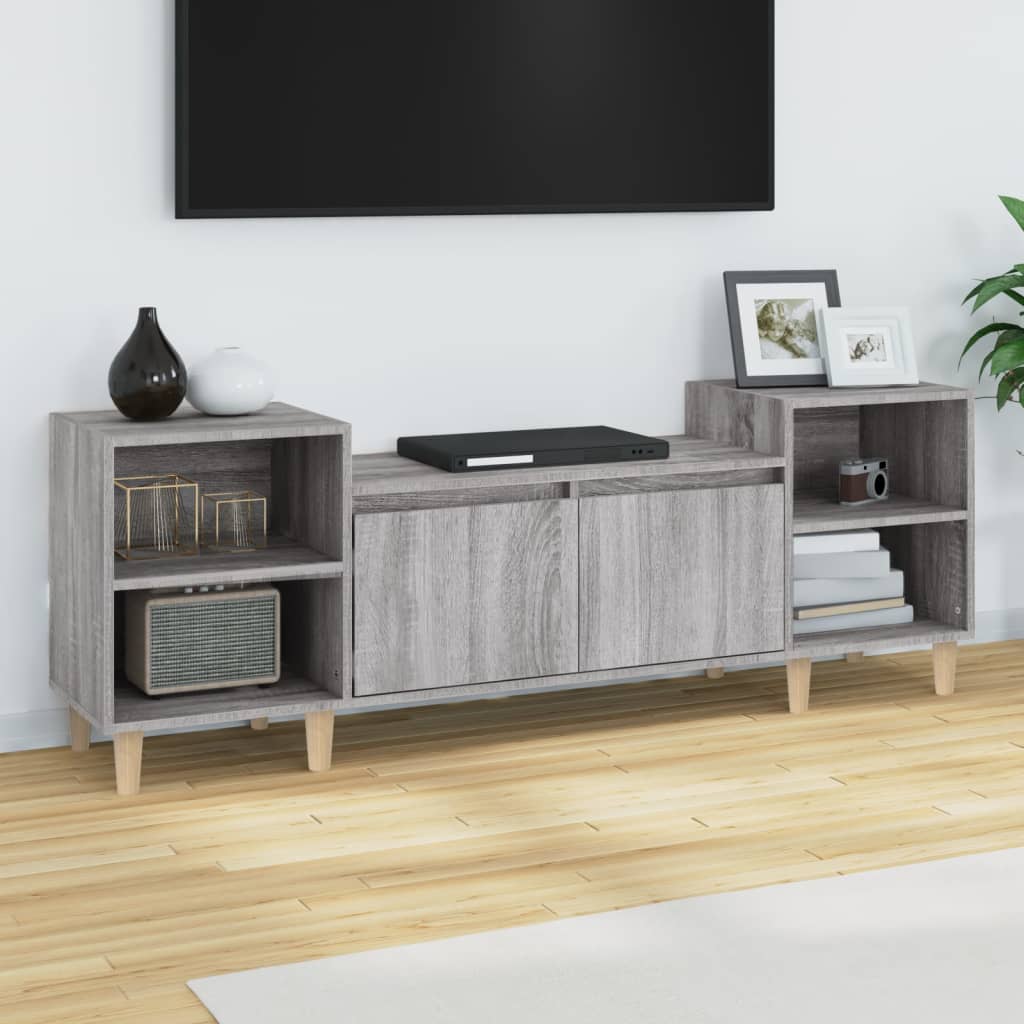 vidaXL TV cabinet 160x35x55 cm engineered wood white