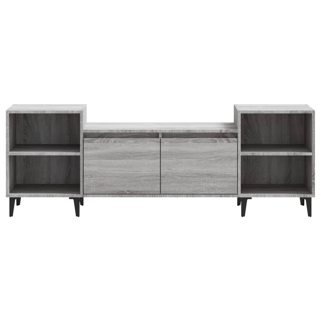 vidaXL Tv-meubel 160x35x55 cm bewerkt hout wit