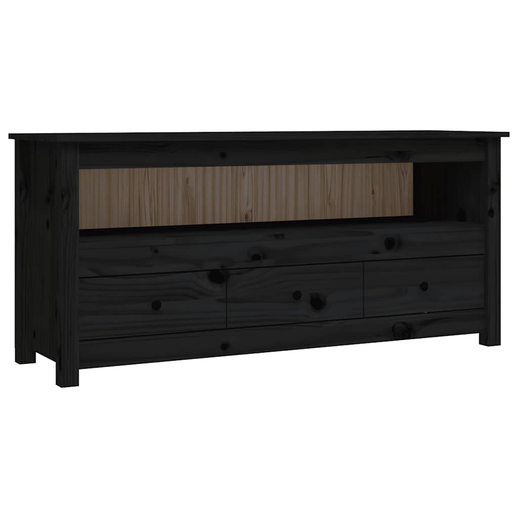 vidaXL Tv-meubel 114x35x52 cm massief grenenhout