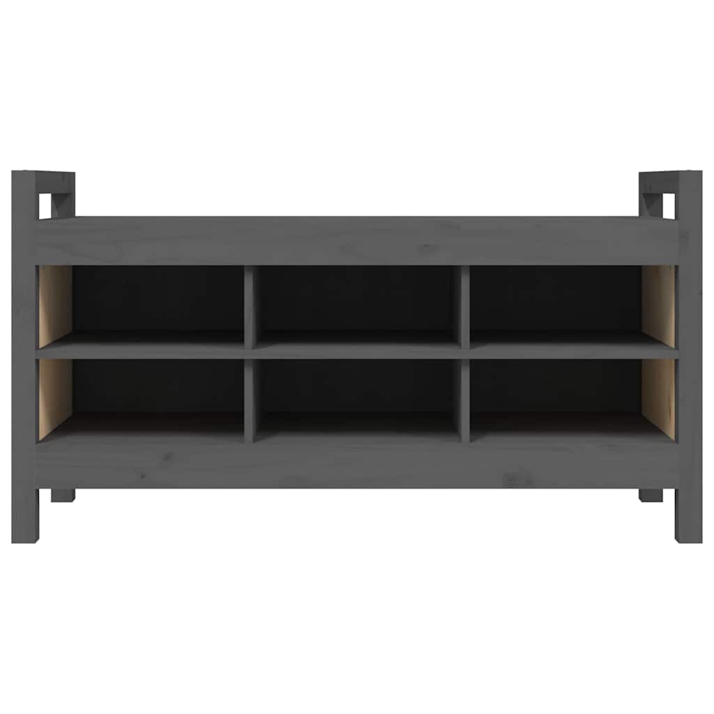 vidaXL Halbankje 80x40x60 cm massief grenenhout