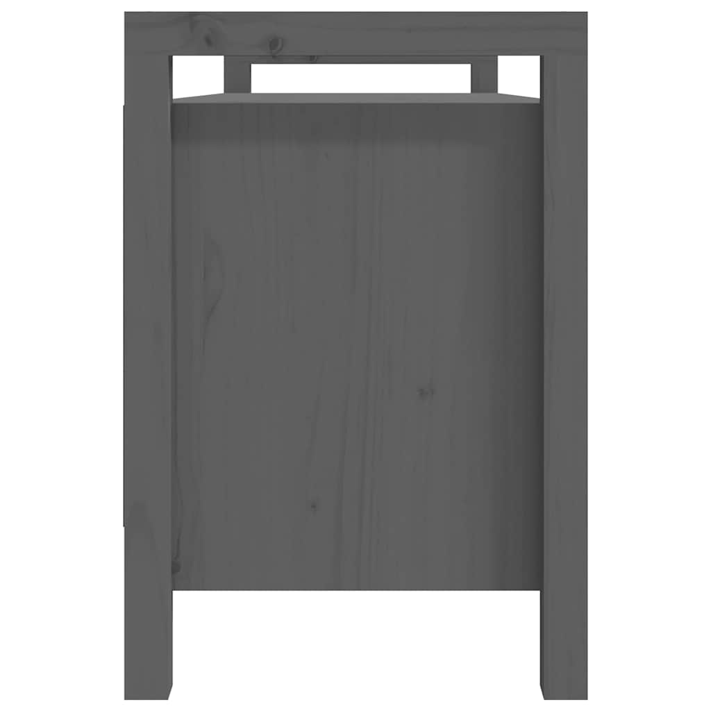 vidaXL Halbankje 80x40x60 cm massief grenenhout