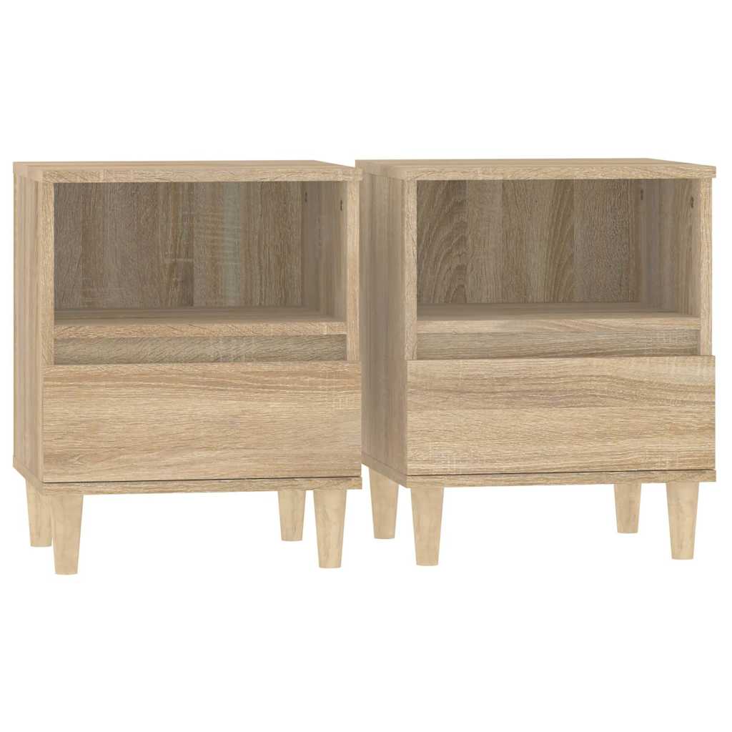 vidaXL Nightstand 40x35x50 cm white