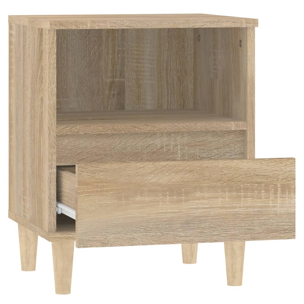 vidaXL Nightstand 40x35x50 cm white