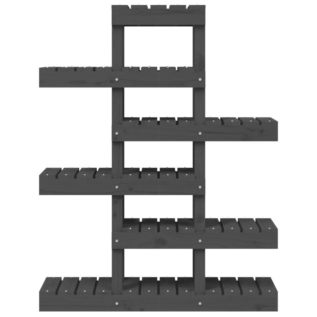 vidaXL Plantenstandaard 85x25x109,5 cm massief grenenhout
