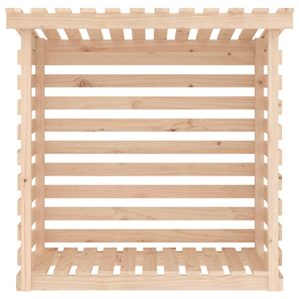 vidaXL Haardhoutrek 108x73x108 cm massief grenenhout