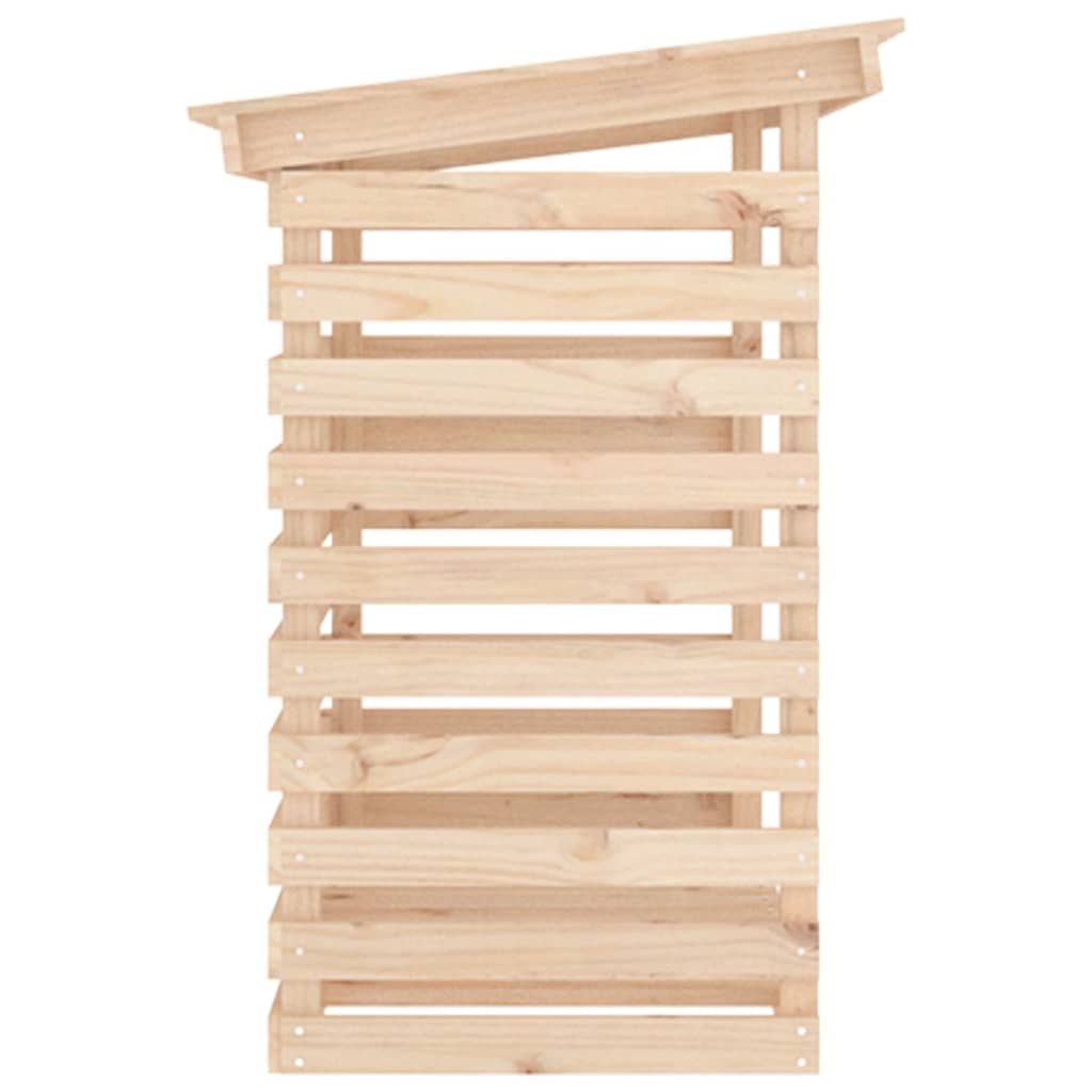 vidaXL Haardhoutrek 108x73x108 cm massief grenenhout