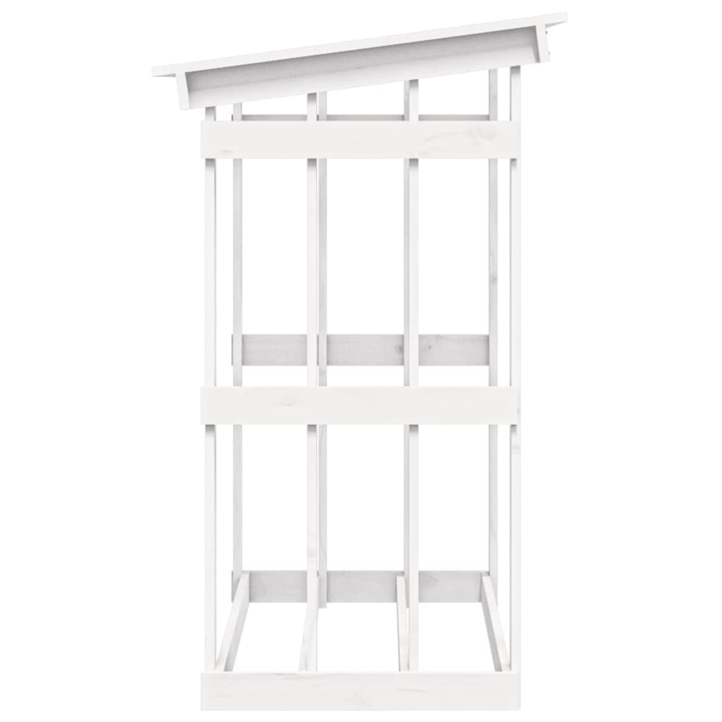 vidaXL Haardhoutrek 108x64,5x109 cm massief grenenhout
