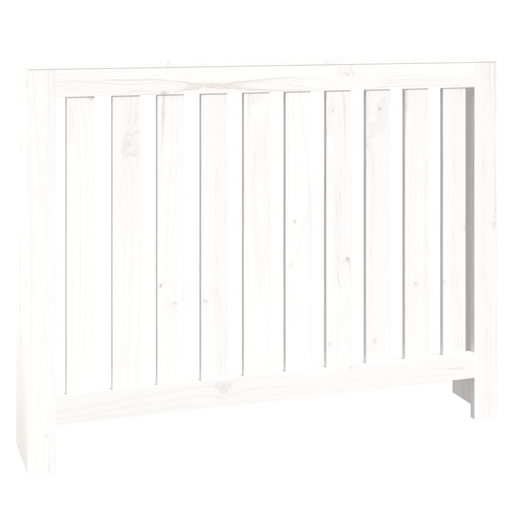 vidaXL Radiatorombouw 169x19x84 cm massief grenenhout grijs
