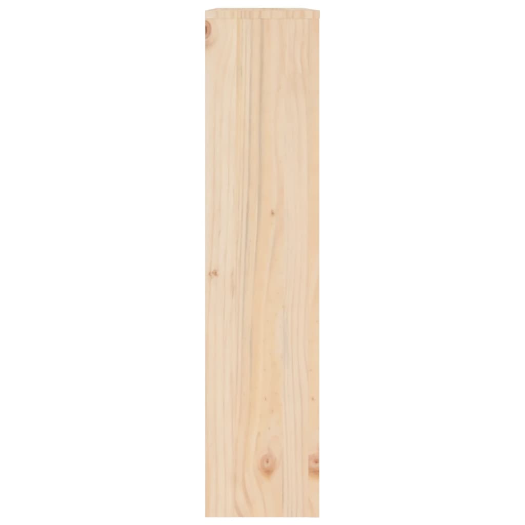 vidaXL Radiator Cover 79.5x19x84 cm Solid Pine Wood