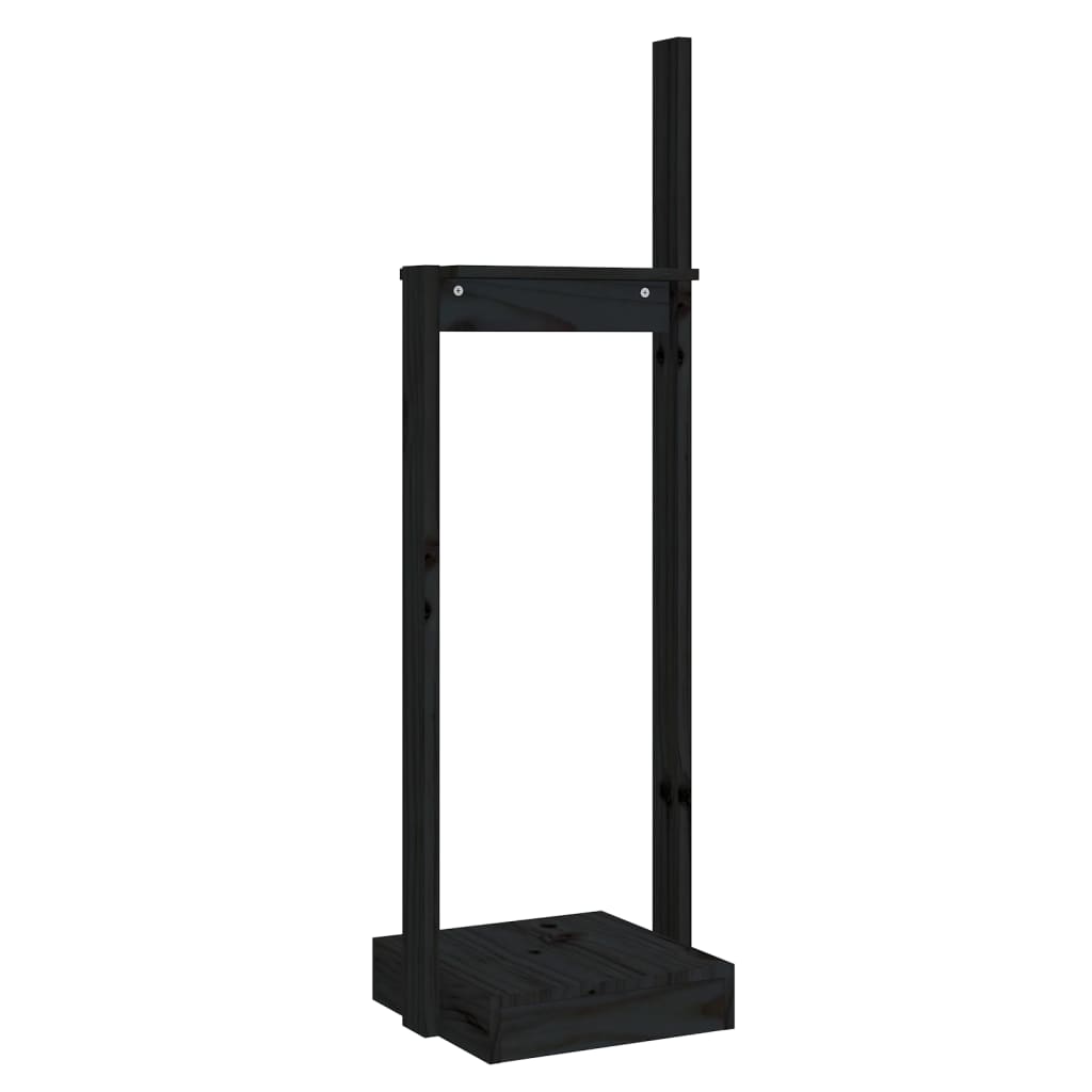 vidaXL Houtblokhouder 33,5x30x110 cm massief grenenhout