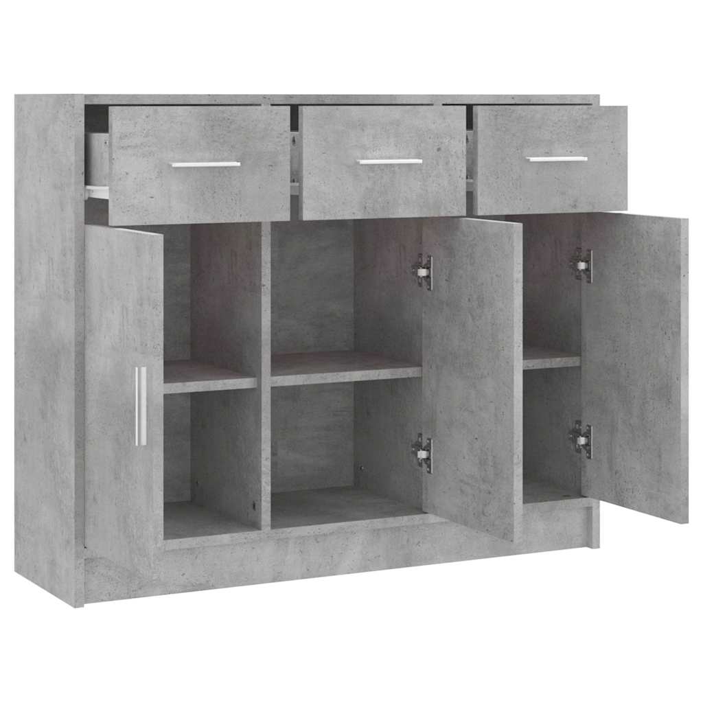 vidaXL Sideboard White 91x28x75 cm Engineered Wood