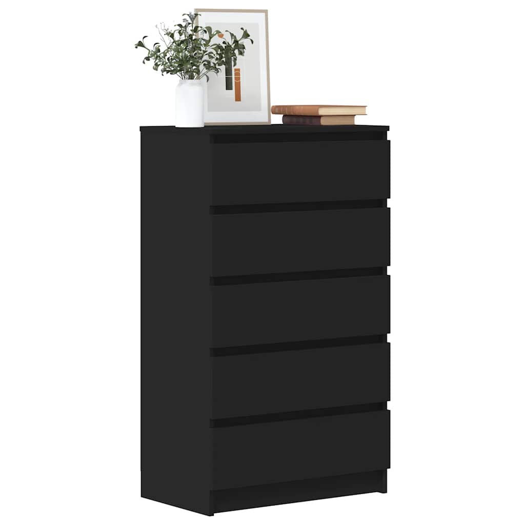 vidaXL Ladekast 60x36x103 cm bewerkt hout wit