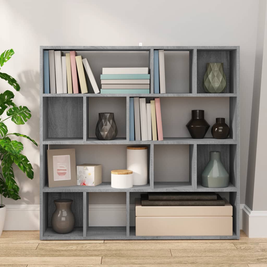 vidaXL Boekenkast/kamerscherm 105x24x102 cm wit
