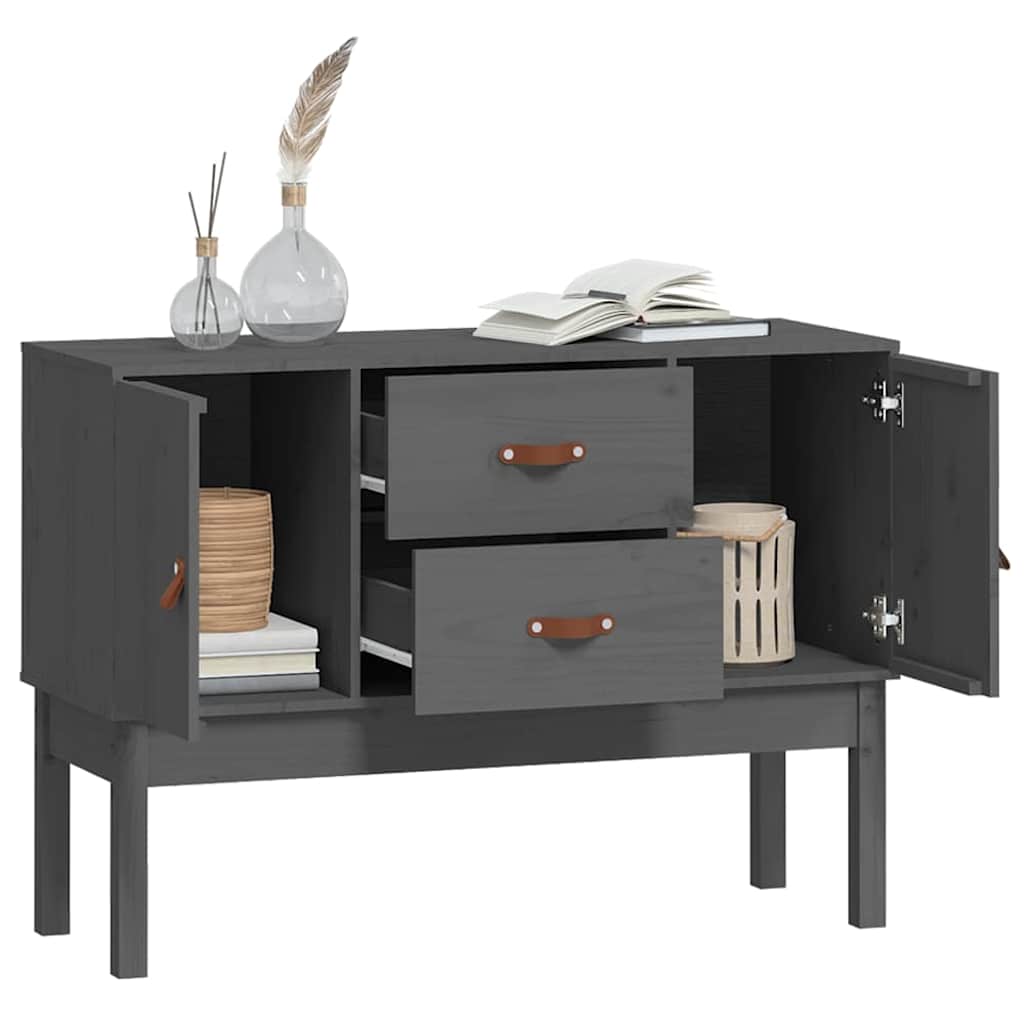 vidaXL Dressoir 110x40x78 cm massief grenenhout