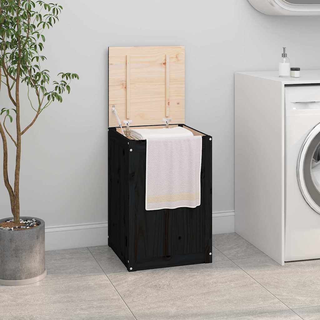 vidaXL Wasmand 44x44x66 cm massief grenenhout