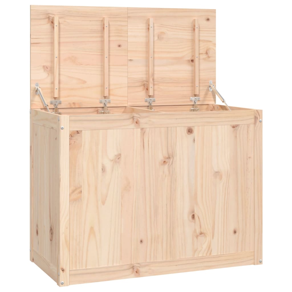 vidaXL Wasmand 44x44x66 cm massief grenenhout