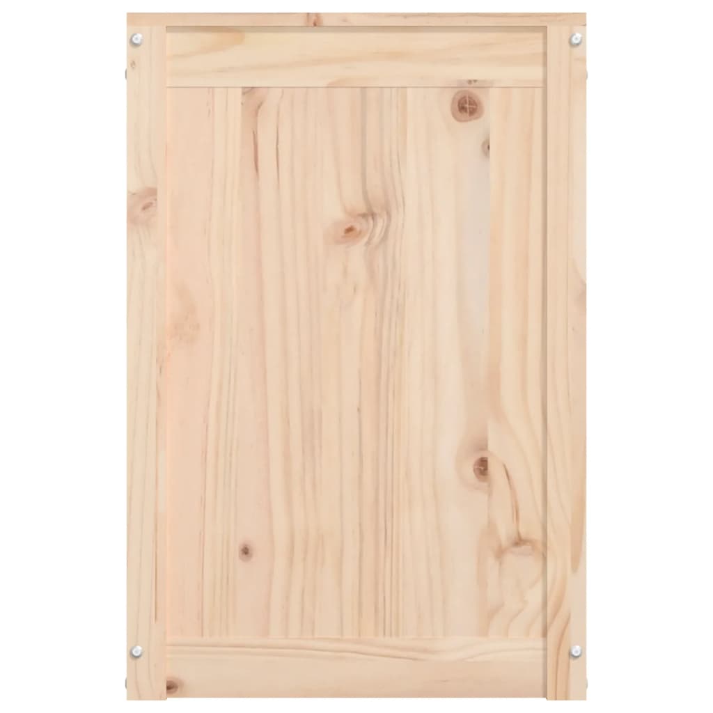 vidaXL Wasmand 44x44x66 cm massief grenenhout