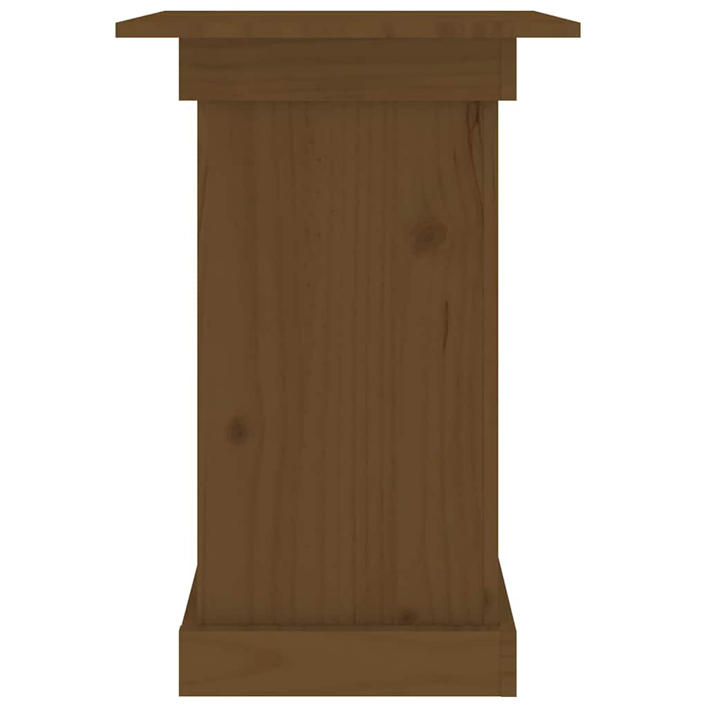 vidaXL Bloemenstandaard 40x40x60 cm massief grenenhout