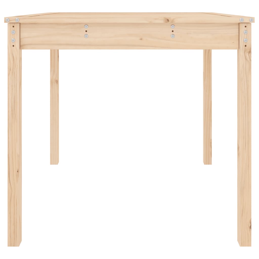 vidaXL Tuintafel 82,5x82,5x76 cm massief grenenhout