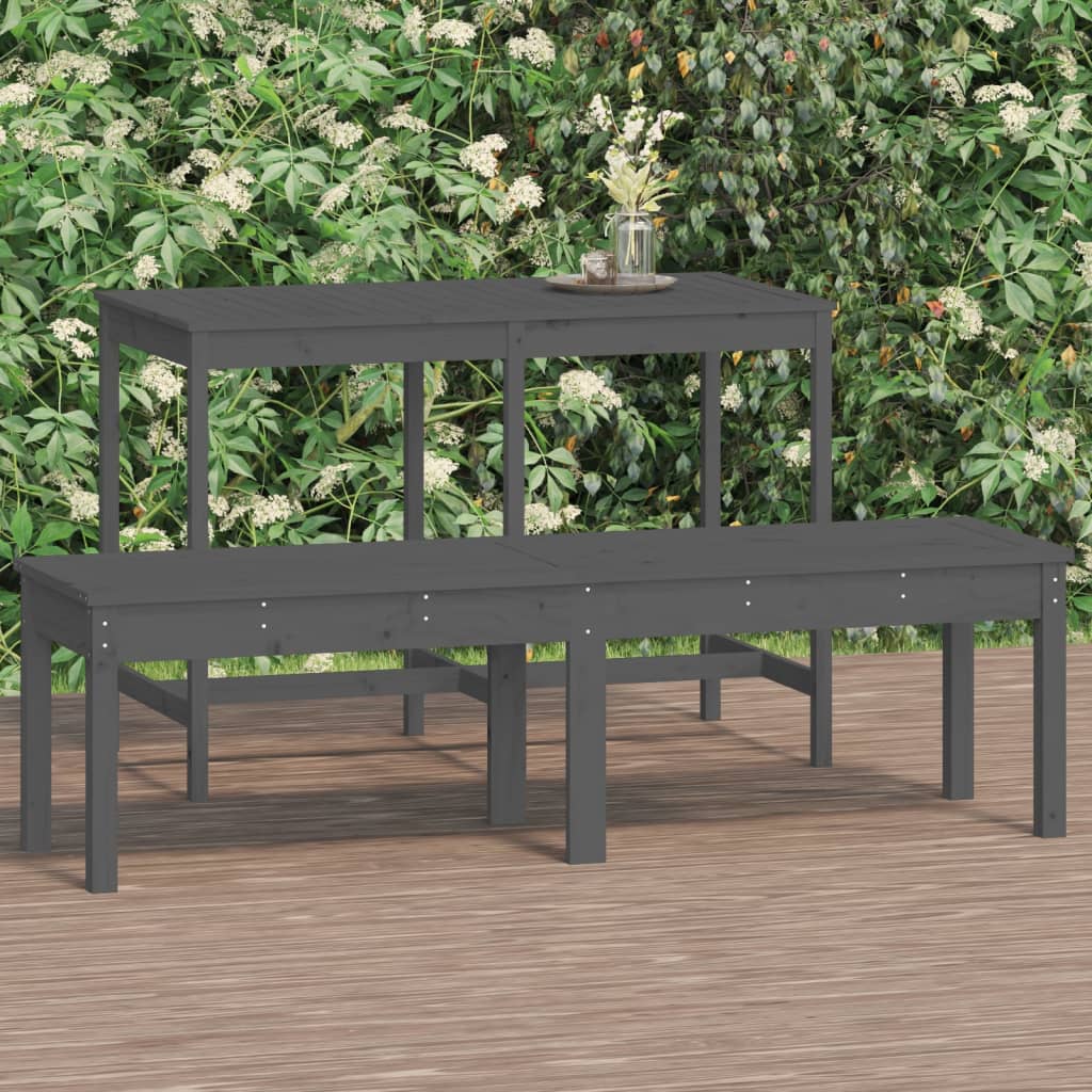 vidaXL Tuinbank 50x44x45 cm massief grenenhout