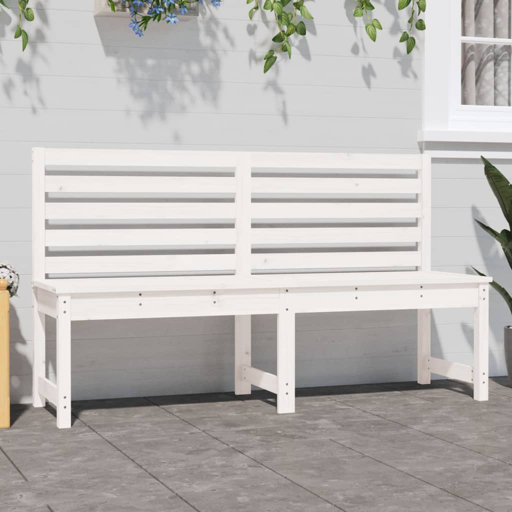 vidaXL Tuinbank 109 cm massief grenenhout