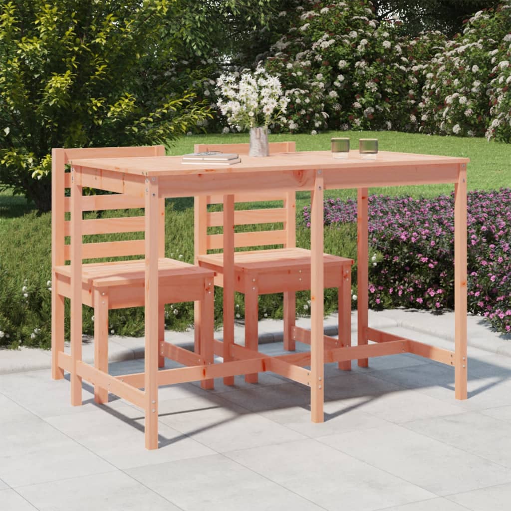 vidaXL Tuintafel 82,5x82,5x110 cm massief grenenhout