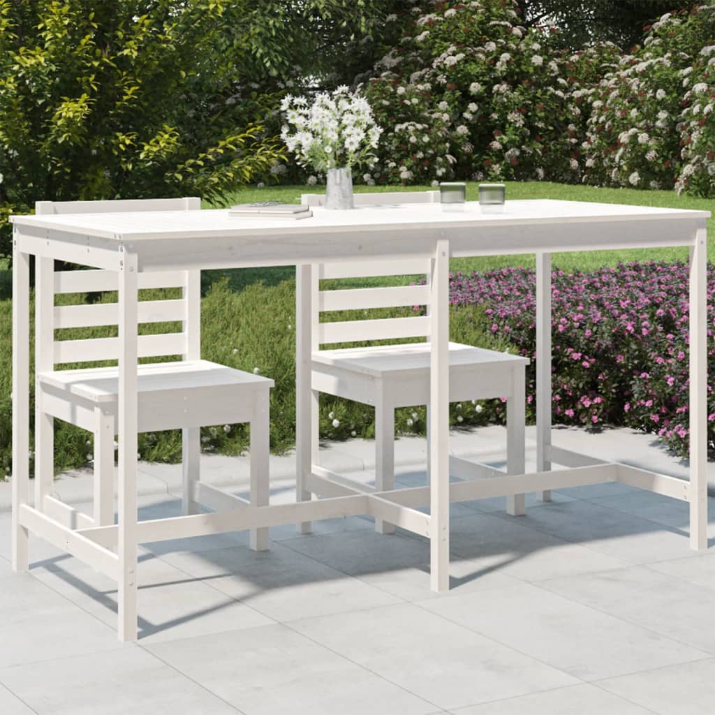vidaXL Tuintafel 82,5x82,5x110 cm massief grenenhout
