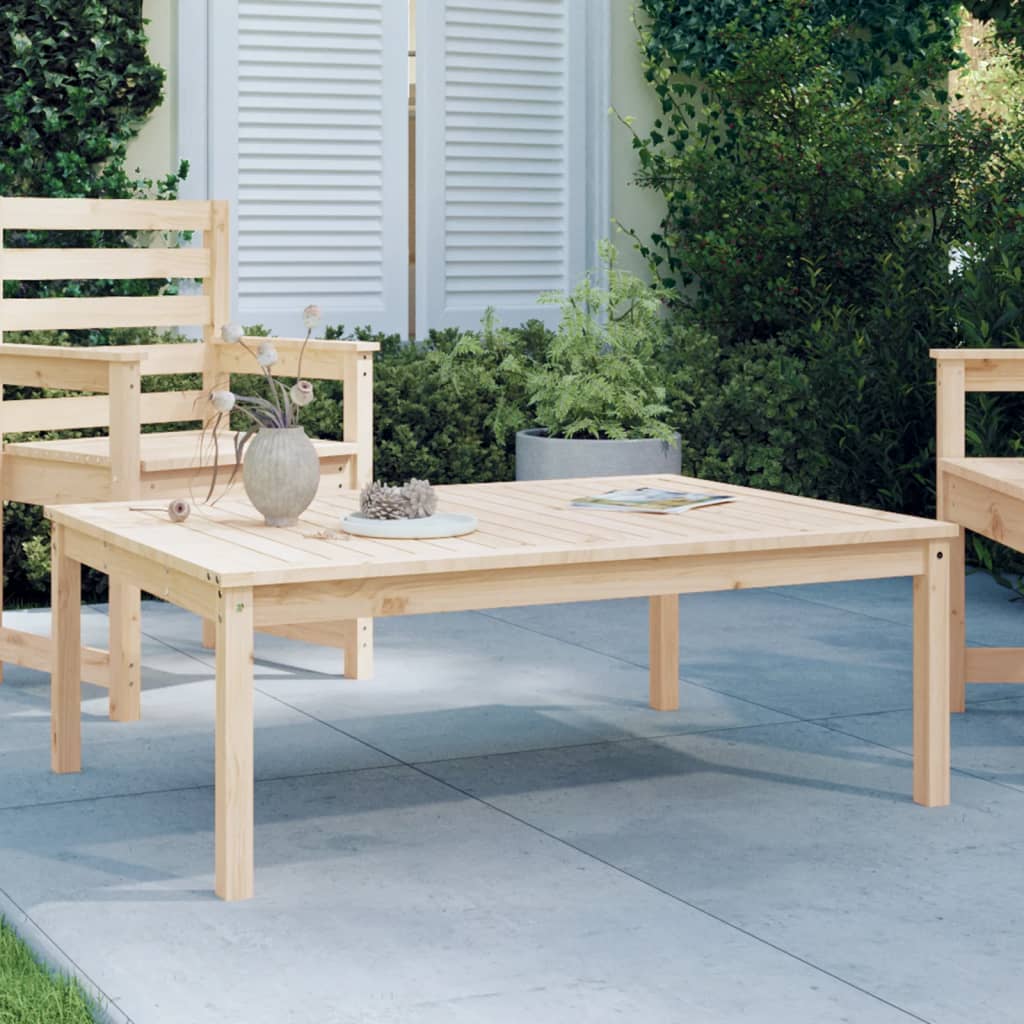 vidaXL Tuintafel 82,5x50,5x45 cm massief grenenhout