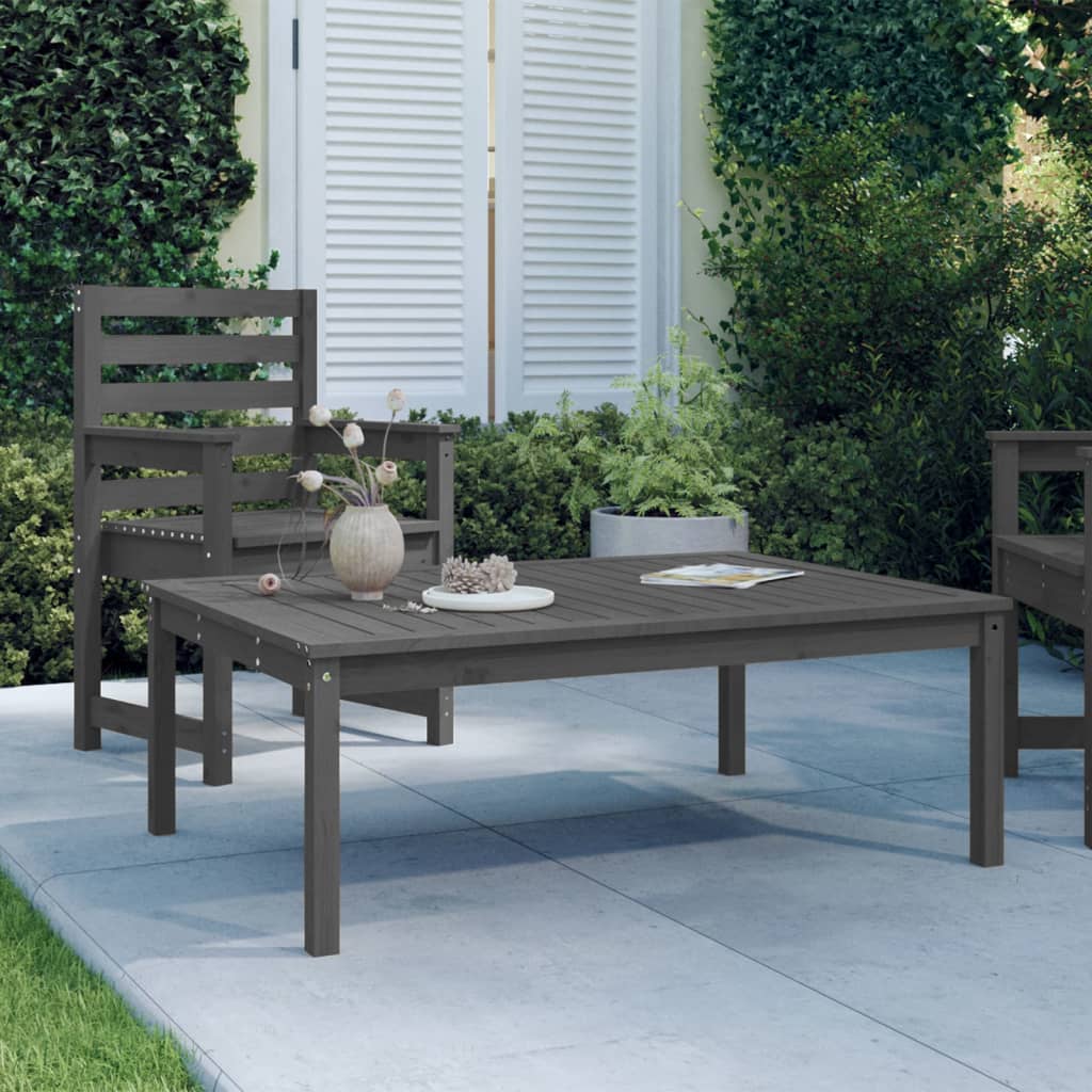 vidaXL Tuintafel 82,5x50,5x45 cm massief grenenhout