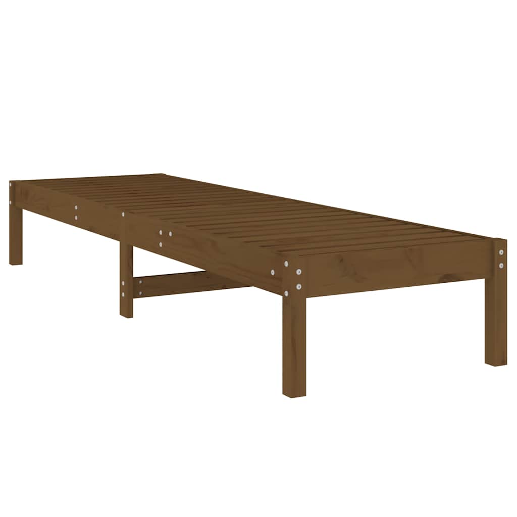 vidaXL Ligstoel 199,5x60x74 cm massief grenenhout