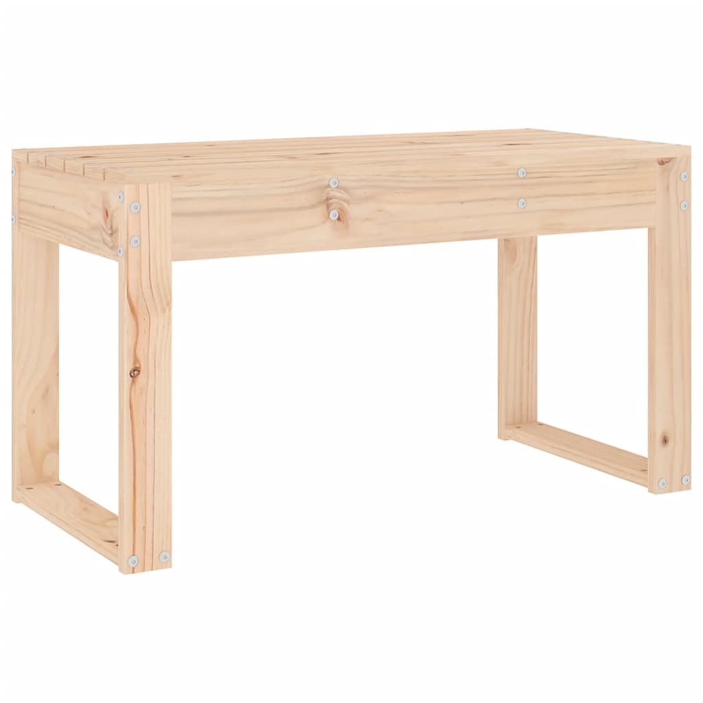 vidaXL Garden Bench 80x38x45 cm Solid Pine Wood