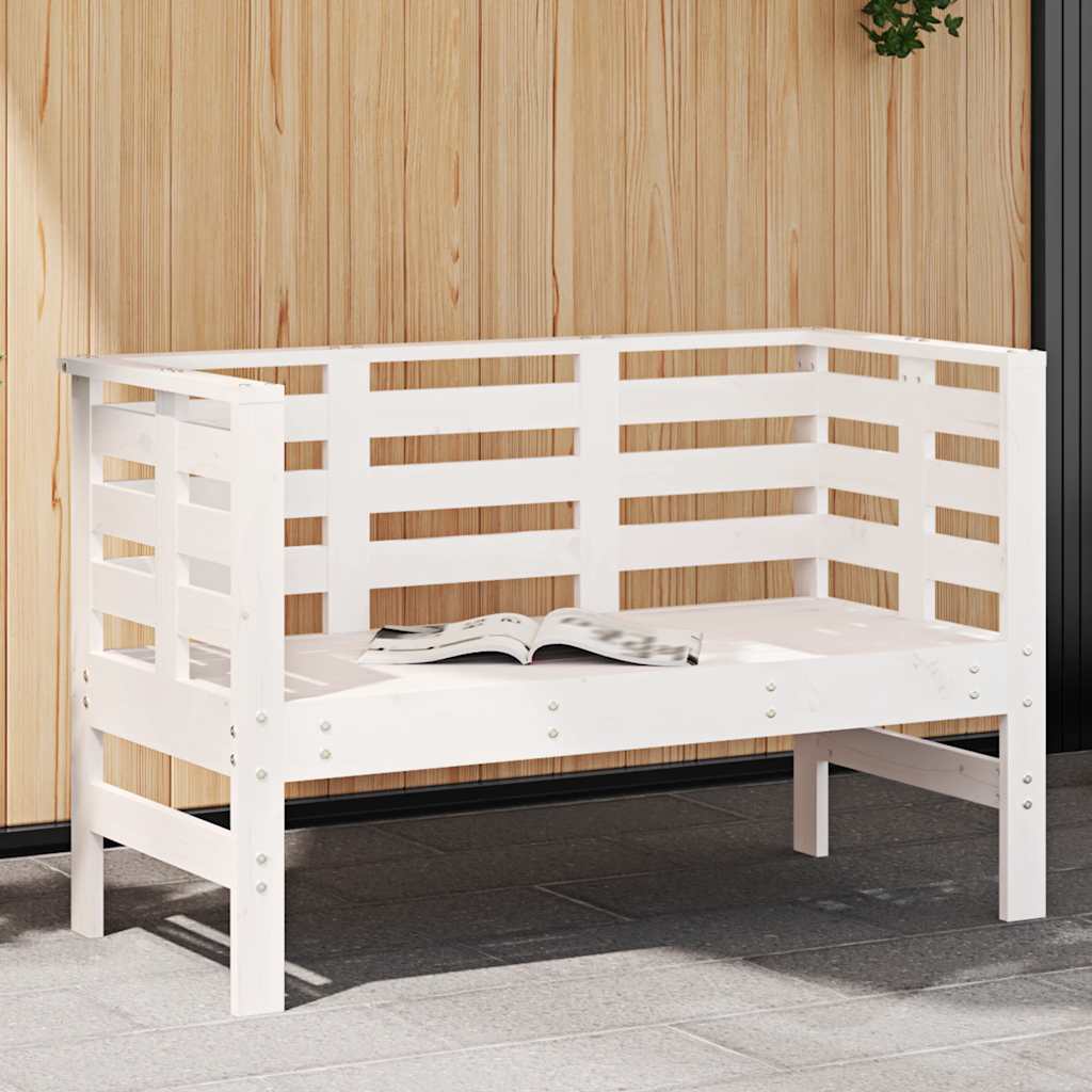 vidaXL Tuinbankje 111,5x53x71 cm massief grenenhout