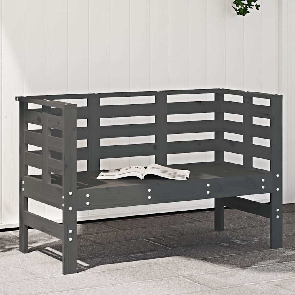 vidaXL Tuinbankje 111,5x53x71 cm massief grenenhout