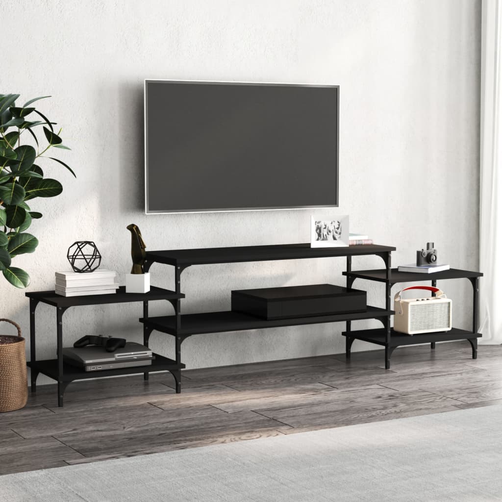 vidaXL Tv-meubel 117x35x52 cm bewerkt hout sonoma eikenkleurig