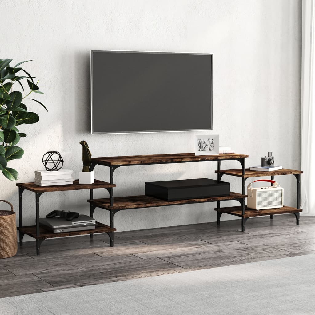 vidaXL Tv-meubel 117x35x52 cm bewerkt hout sonoma eikenkleurig