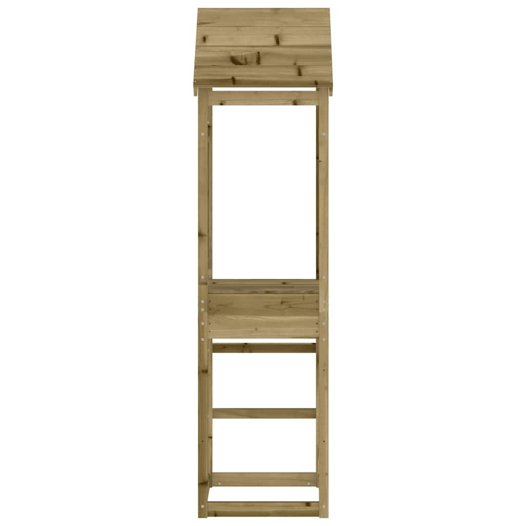 vidaXL Speeltoren 52,5x46,5x206,5 cm massief douglashout