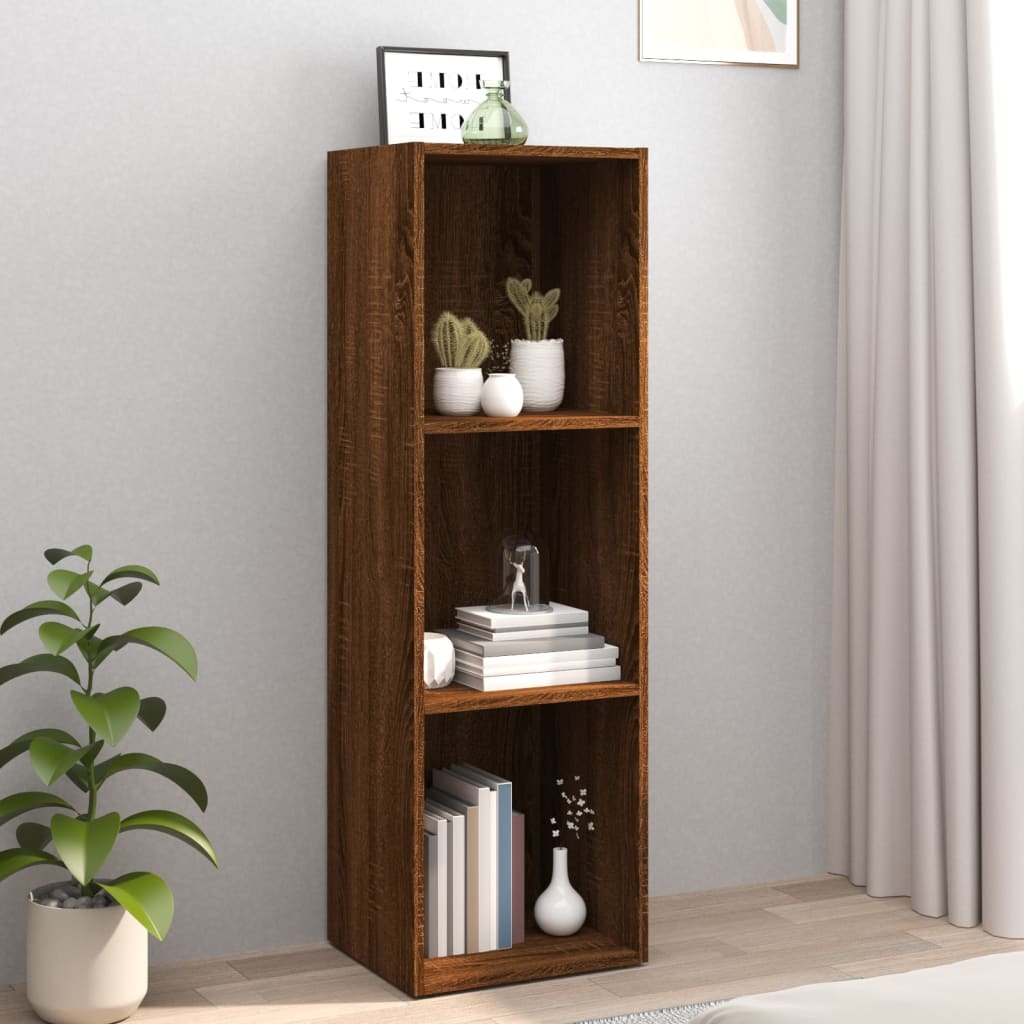 vidaXL Boekenkast/tv-meubel 36x30x114 cm bewerkt hout wit