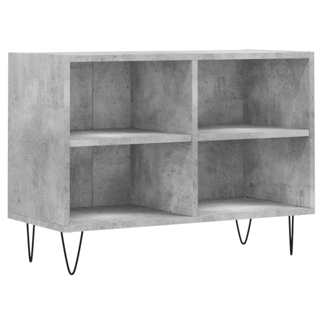 vidaXL Tv-meubel 69,5x30x50 cm bewerkt hout zwart