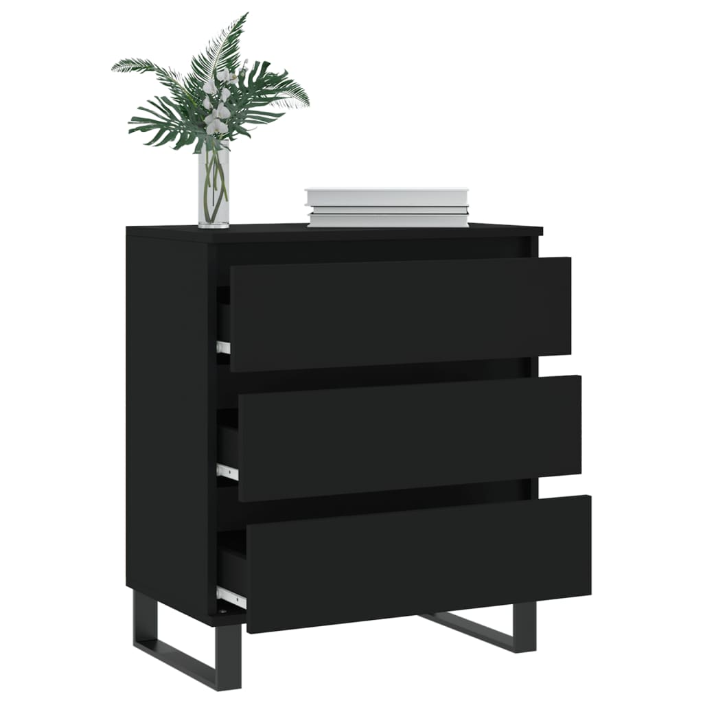 vidaXL Dressoir 60x35x70 cm bewerkt hout wit