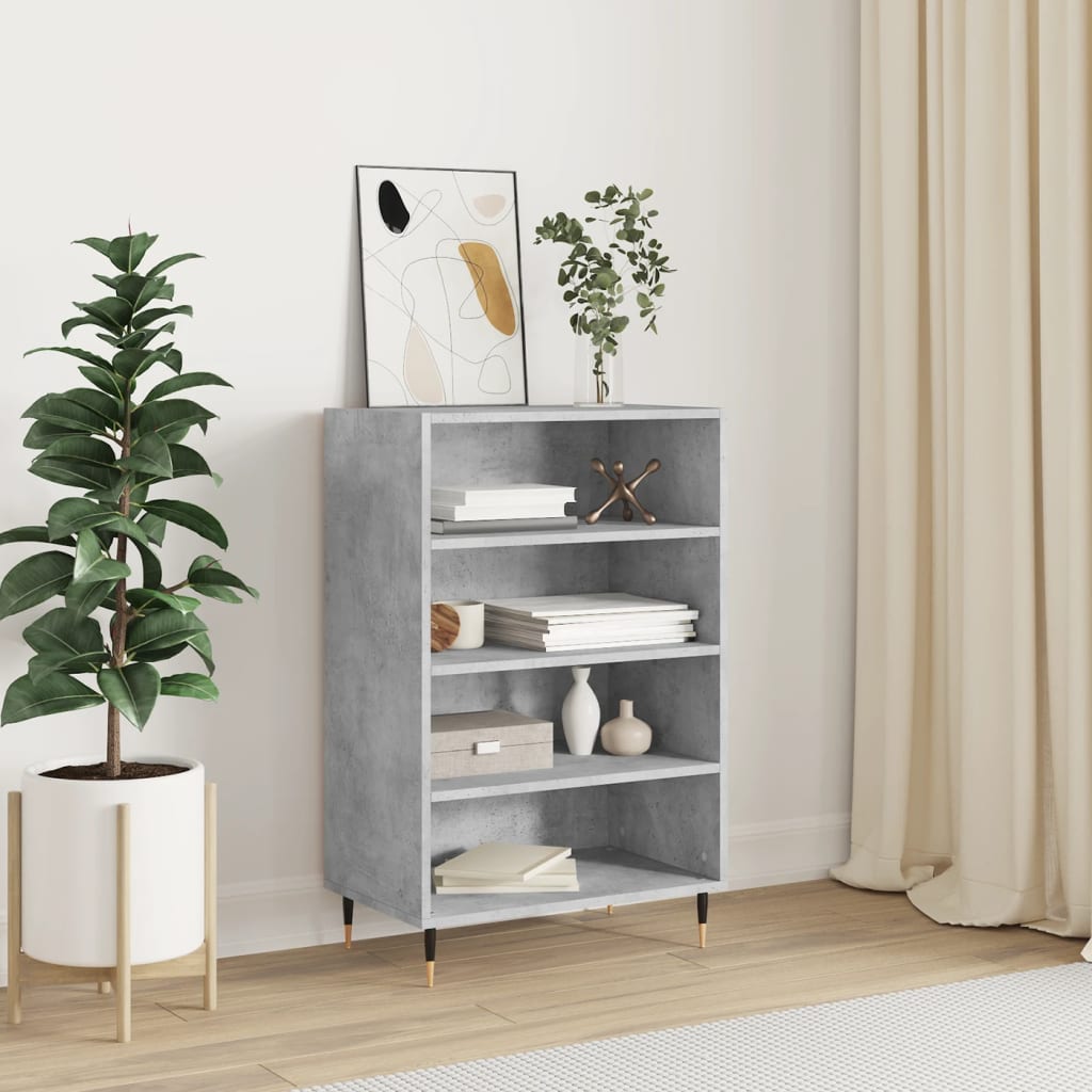 vidaXL Tall cabinet 57x35x90 cm engineered wood white