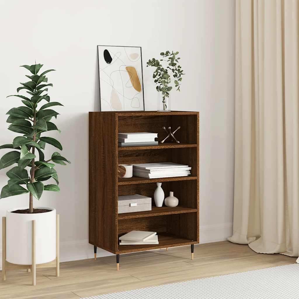 vidaXL Tall cabinet 57x35x90 cm engineered wood white