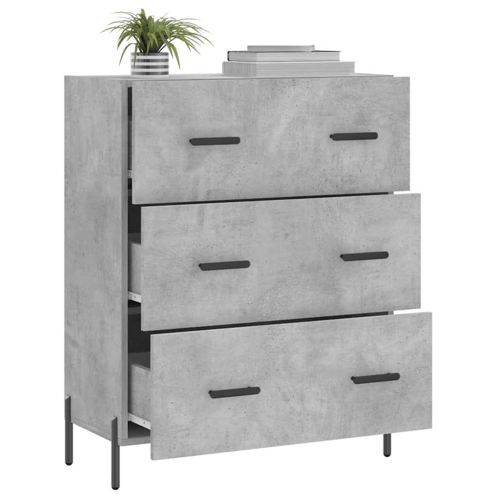vidaXL Sideboard 69.5x34x90 cm engineered wood black